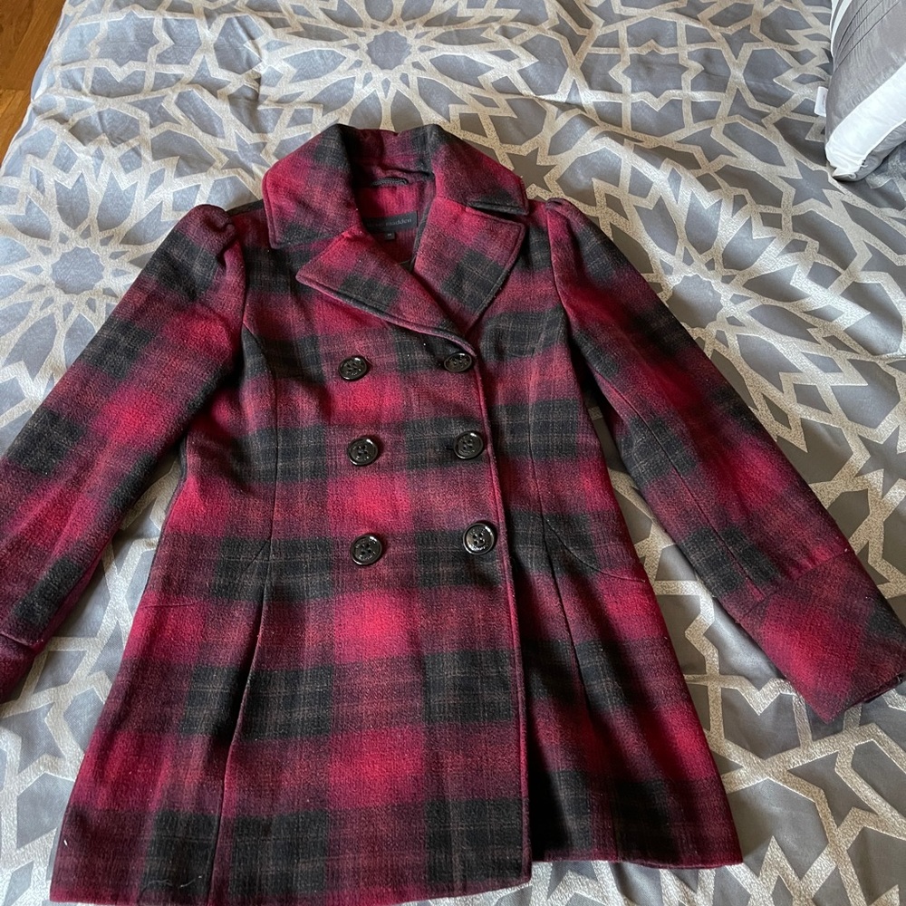 Steve Madden black & red women’s coat - Picture 12 of 16